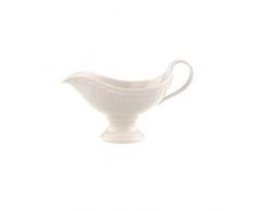 Villeroy & Boch Cellini Saucière, 350 ml, Porcelaine Premium, Blanc