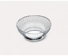 A di Alessi 826/20 Corbeille à fruits ronde à fil en acier - 20,5 cm