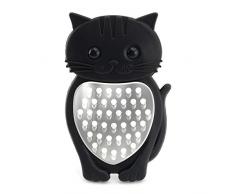 Bar amigos Cat Râpe à fromage – en barre amigos | Meow Chat Fantaisie sur le thème de cuisine Outil de cuisson en silicone en acier inoxydable Légumes Fruits Râpe à fromage Sharp