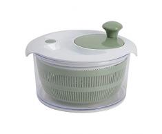 ProCook - Essoreuse à Salade en Plastique - Avec Bouton dArrêt Rapide - Bol Intégré - Diamètre 25cm - Vert