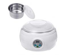 Yaourtière Machine Blanc Électrique Électrique Automatique Yaourtière Riz Vin Natto Cuisine Conteneur Yaourtière Cuisine Appareil