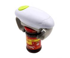 Ouvre-bocal automatique One Touch - Outil d’ouverture de boîte facile et réglable - Accessoire de cuisine multifonction idéal pour les personnes âgées souffrant d’arthrite