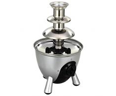 vidaXL Fontaine à Chocolat Acier Inoxydable Argenté Cuisine Fondue Électrique