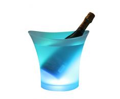 Ardtime BS-LEDRD Seau à Champagne à LED, Plastique