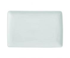 DEGRENNE Modulo Plat Rectangulaire Porcelaine Blanc