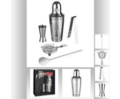 Ensemble shaker à cocktail avec ses accessoires