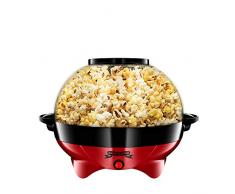 Gadgy ® Machine a Pop Corn l avec Revêtement Anti-adhésif l Silencieux et Rapide l 5 Litres