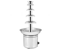 Chaneau Fontaine à Cocolat Professionnelle 5 Etages Fontaine De chocolat Capacité De 4-5kg (5 étages)