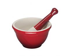 Le Creuset Céramique Maxi Cuisson Mortier Et Pilon Cerise Parts 91003400060000
