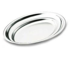 Lacor 61881 Plat Ovale Inox 18% Cr. 80X48 cm