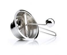 Kilo HA49 Mouli Mouli Petit Moulin à purée fait maison pour bébé et purée de légumes pour soupes Acier inoxydable Diamètre 13 cm