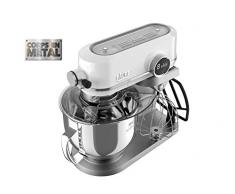 Faure FKM-902ME1 Robot Pâtissier Magic Baker Excellence - 800W transmission directe - Mouvement Planétaire - Bol Inox 5,2L - Coloris Blanc