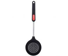 iNeibo Ecumoire Friture Professionnel en Silicone Alimentaire et Acier Inoxydable