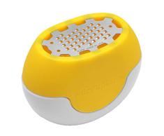 Microplane Zesteur, 18/8 Stainless Steel, Jaune, 7 x 3,8 x 5,5 cm