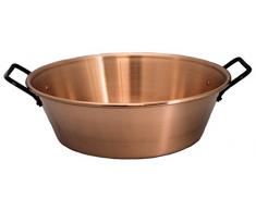 Baumalu 207032 Bassine à Confiture Cuivre Spécial Gaz 9 L 37 cm