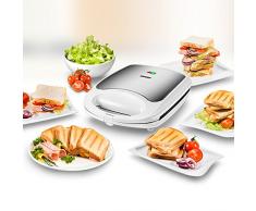 Unold Appareil à croque-monsieur Quadro, 4 toasts, 4, XXL Sandwich Maker, 1100 W, revêtement anti-adhésif, 48480