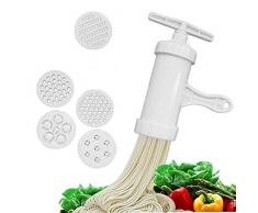Bongles Ménage Manuel Maker Noodle Machine À Pâtes Presse Fruits Crank Cutter Juicer avec 5 Moisissures