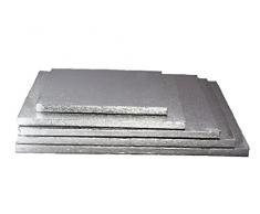 FunCakes Plateau de présentation carré épais 25 x 25 cm