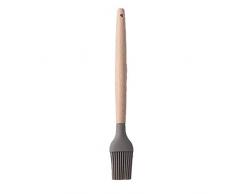 Kentop Silicone Ustensiles de Cuisine, Spatule Louche Fouet Cuillère à égoutter Pinceaux de Pâtisserie, Ustensiles Cuisine Antiadhésive de qualité Alimentaire avec Bois Poignée