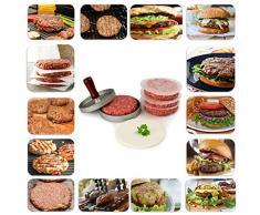 Presse à burger, Hamburger Patty Maker Moule anti-adhésif, Patty, Presse à steak haché, Hamburger Patty Maker Hamburger Patty Maker Juicy Idéal pour barbecue pour barbecue