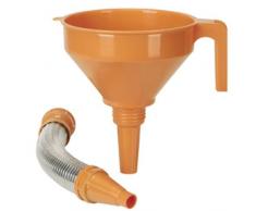Pressol PS 0656246 Entonnoir avec Bec Flexible en Métal, 160 mm