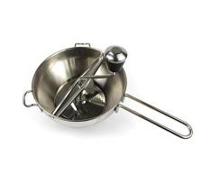 Haude Moulin à Aliments en Acier Inoxydable en MéTal LéGumes/Carottes/Tomates/Pommes de Terre/Riz MéLangeur Maker Film Peut êTre éChangé des Outils de Cuisine