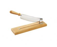 LOUIS TELLIER - Coupe-Pain avec Socle en Bois Semi Professionnel - Qualité Supérieure - Marque française