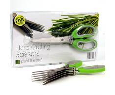 Plant Theatre Ciseaux de Cuisine pour Herbes aromatiques - 5 Lames
