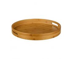 Plateau bambou rond de 40 cm