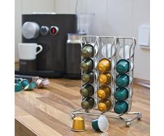 bremermann® Support pour capsules de café « Nespresso », distributeur de capsules de café pour 30 capsules