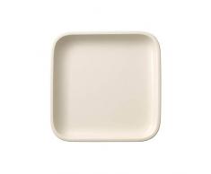 Villeroy & Boch Clever Cooking Plat de service carrÃ©, 22 x 22 cm, Porcelaine Premium, Blanc