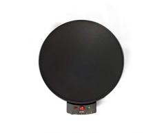 LIVOO DOM181 Crêpière Électrique| 5 Puissances de chauffe | Pour Grandes Crêpes | Revêtement Anti-adhésif | 900W