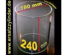 Verre de rechange chauffe Saucisses d = 190/H = 240 mm spéciale (Taille), jenaer verre