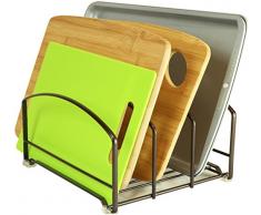 DecoBros Houseware garde-manger Cuisine Organisateur Rack, Bronze