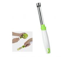 Metaltex 204636 Vide Pomme Mrs. Apple, Plastique, Argent, 30 cm