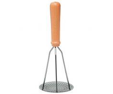 ROGER ORFEVRE - Presse-Purée manuel pilon inox et bois*