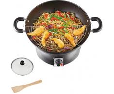 Triomph ETF1513 Multi Wok Electrique, 1200 W, 3.5 liters, Noir