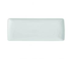 DEGRENNE Modulo Plat Rectangulaire Porcelaine Blanc