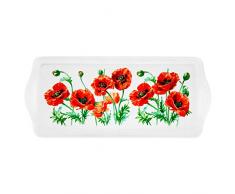 PLAT CAKE MOTIFS COQUELICOTS