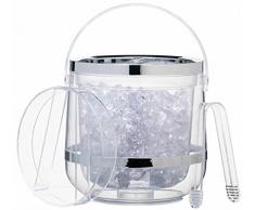 Bar Craft Seau à glace isotherme double paroi en acrylique