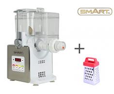 SMART Machine à fabriquer des pâtes avec mini râpe – Entièrement automatique pour créer vos propres pâtes fraîches avec spaghetti, tagliatelle, nouilles et plus SPM3000