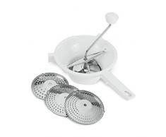 Metaltex 252120 Moulin a légumes 20cm avec 3 tranches, Multicolore, 0,4 cm