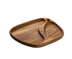 Planche à découper multifonctionnelle Premium Plateau de service en chêne massif bio en bois pour la cuisine. Fabriqué à la main 100% respectueuse de lenvironnement et de la sécurité alimentaire