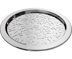 Alessi Mw05/15 Dressed dessous de Bouteille en Acier Inoxydable 18/10 Brillant avec Décoration en Relief