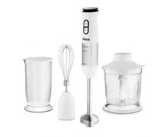 Ufesa BP4562 Optima Mixeur plongeant multifonction 4 en 1,800 W de puissance, 5 lames, 20 vitesses, sans BPA