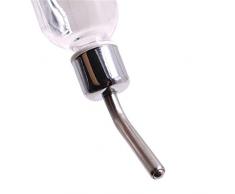 Following Animal de Compagnie en Acier Inoxydable Balle Pendaison Abreuvoir Hamster Chien Automatique d'eau Seau Bouteille d'eau pour Animaux de Compagnie Fournitures