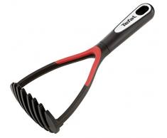 Tefal K2071214 Ingenio Presse-Purée / Ecrase Purée ustensile de cuisine noir résistant sans bisphénol A avec protection silicone