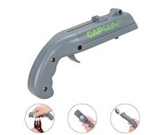 Capgun Décapsuleur pour jeu de bière amusant 1 ouvre-boîte gris