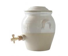 Manufacture de Digoin Vinaigrier - Pot à Vinaigre 3L Blanc