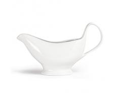 Olympia u831 Whiteware Saucière, blanc (Lot de 6)